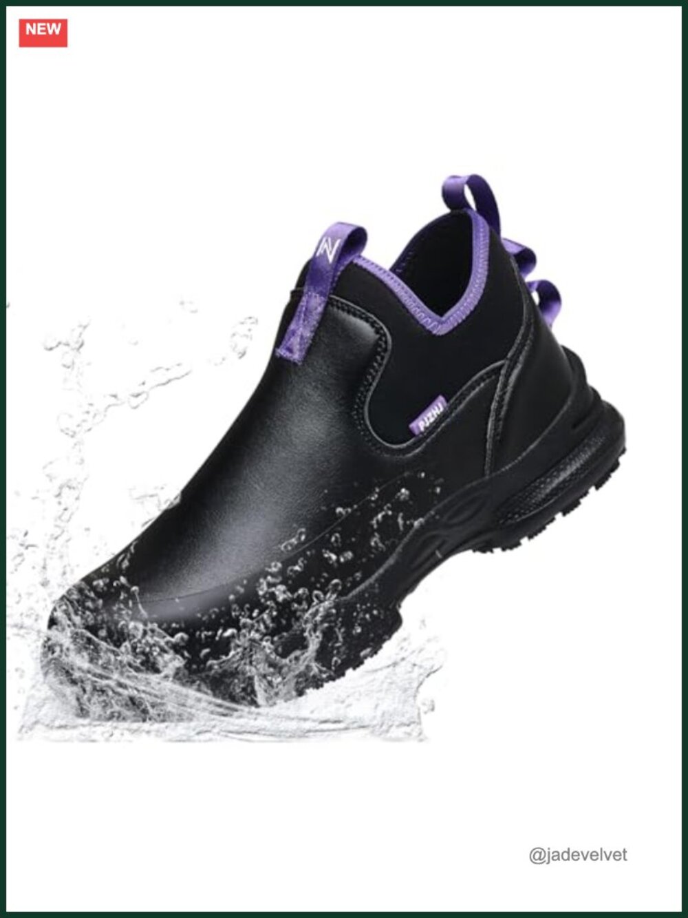 Non Slip Work Shoes for Women Water Oil Resistant Slip Resistant Chef Shoes